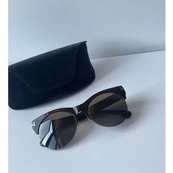 NEW Tom Ford TF9350 Sunglasses in Brown - Picture 3 of 6